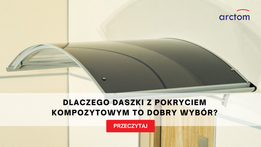 daszki z pokryciem kompozytowym - Arctom