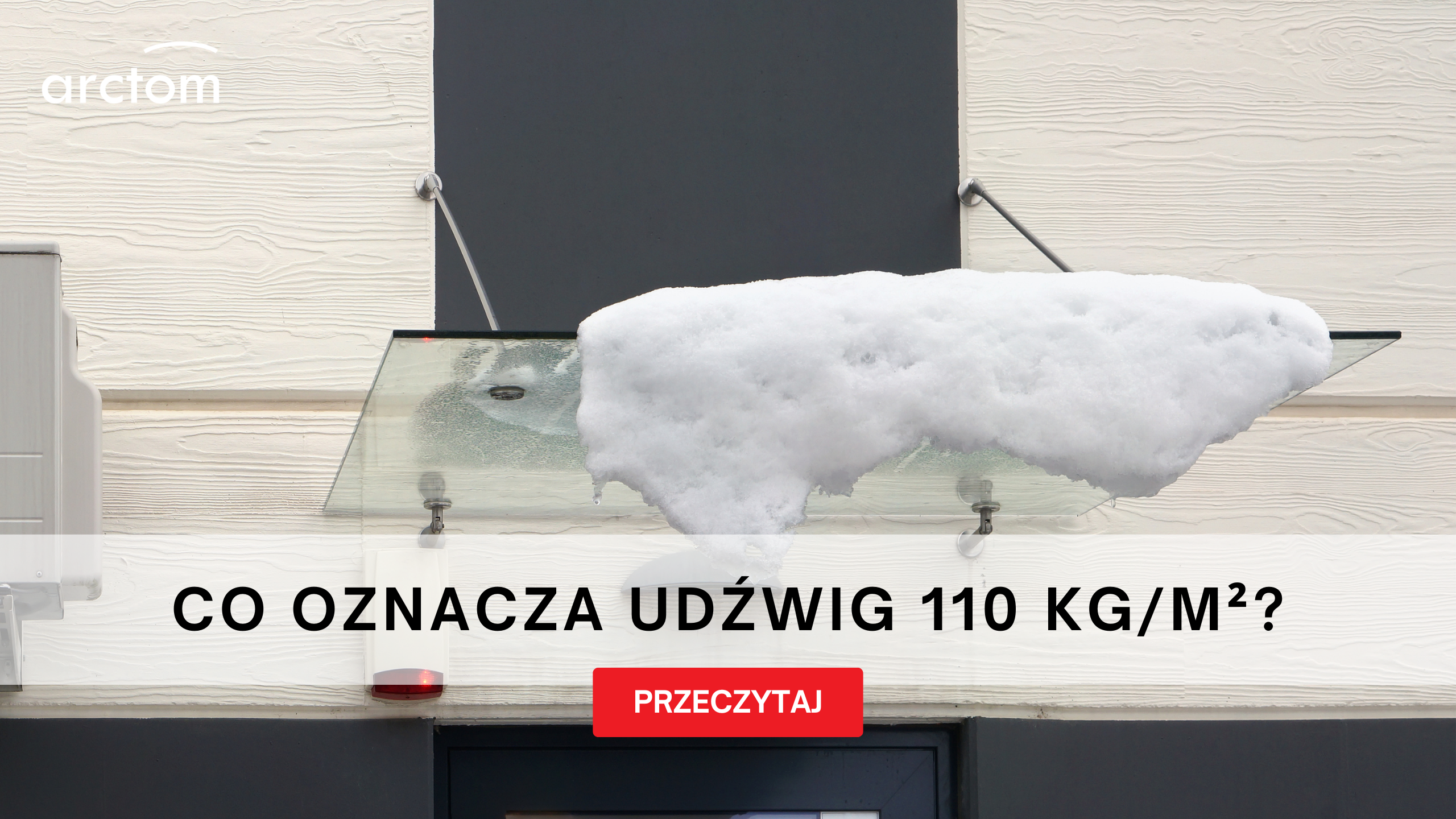udźwig daszka nad drzwi – Arctom